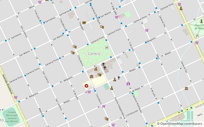 Blessed Sacrament Parish location map
