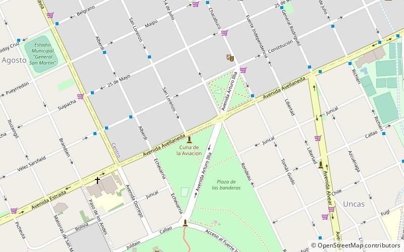 parque tematico tandil location map