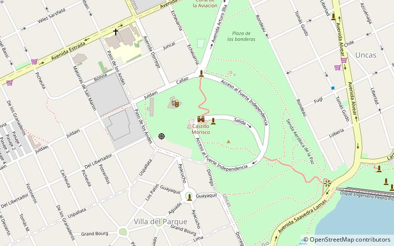 Parque Independencia location map