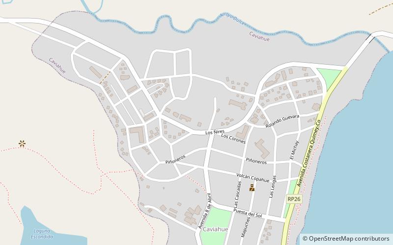 Caviahue-Copahue location map