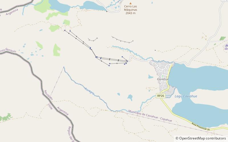 Caviahue location map