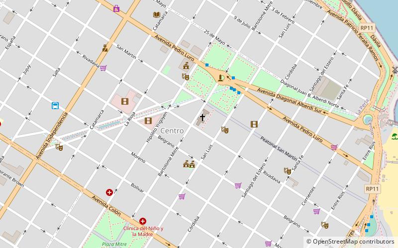 Mar del Plata Cathedral location map