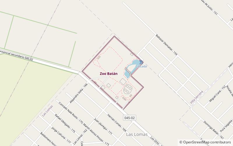 Zoo Batán location map