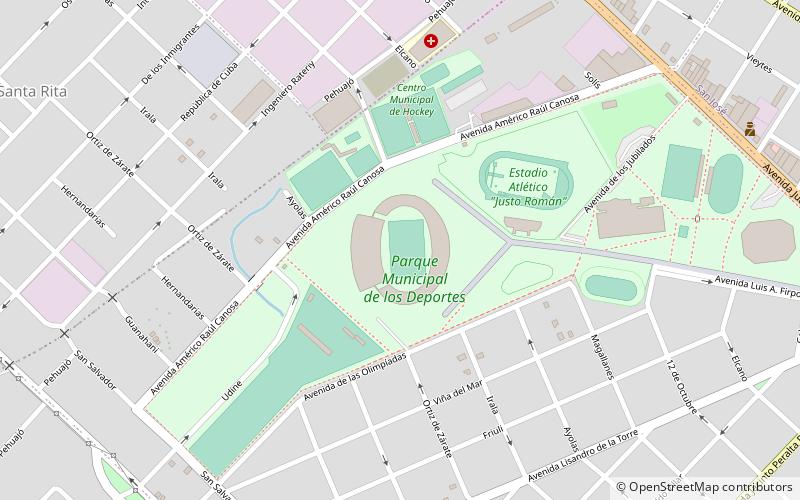 Stade José María Minella location map