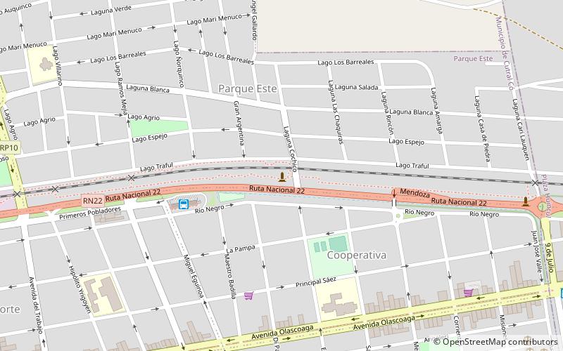 jesucristo cutral co location map