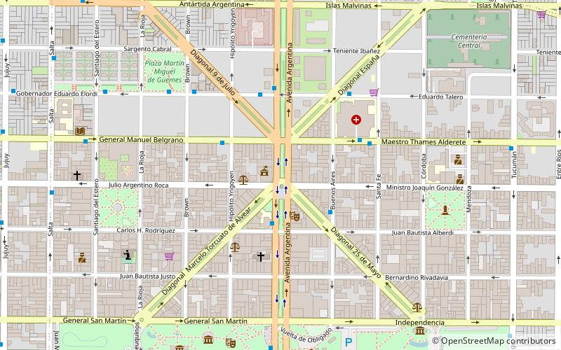 Foundational Pyramid location map