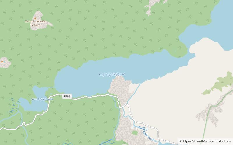 Lac Epulafquen location map