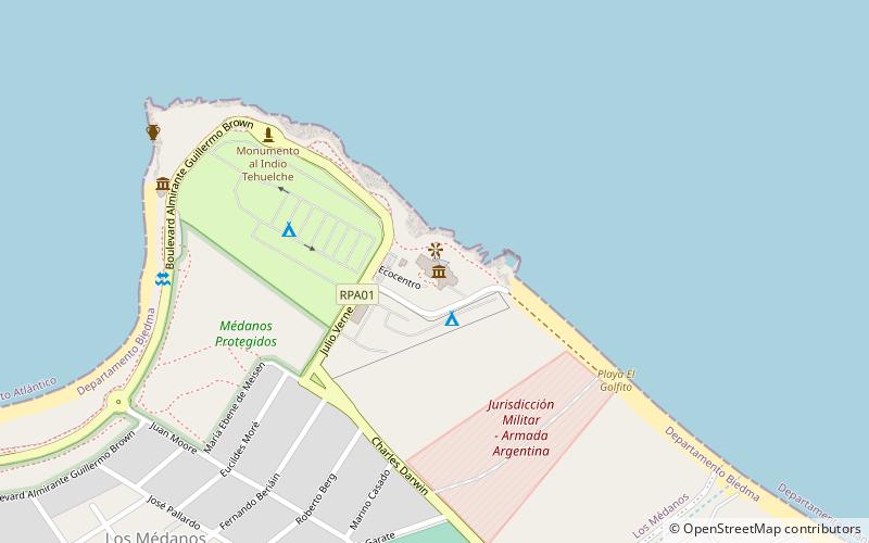 Ecocentro location map