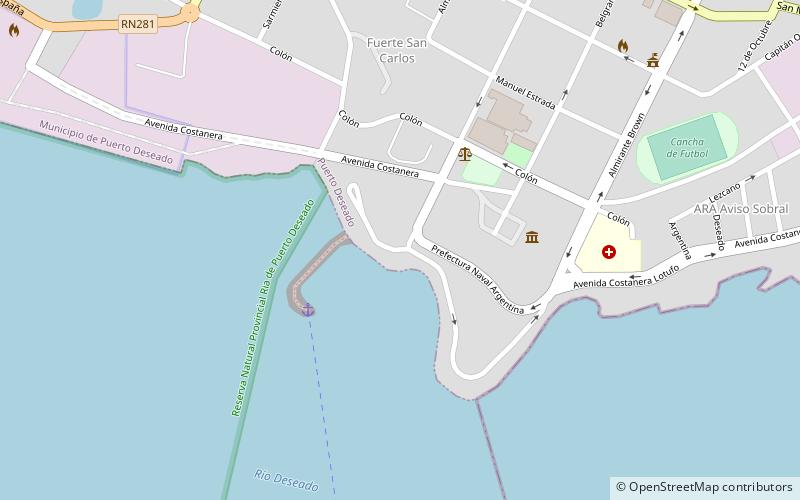 Puerto Penacho location map