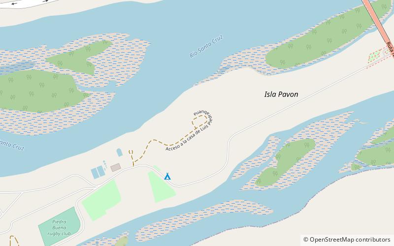 casa de luis piedrabuena isla pavon location map