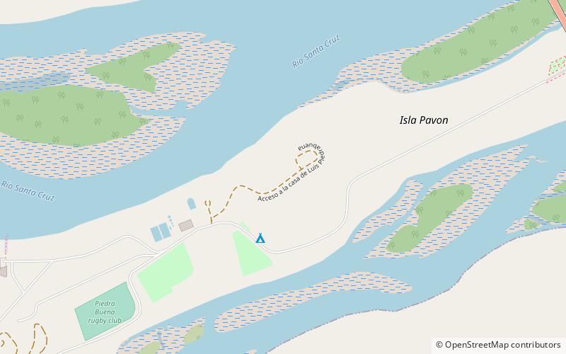 Isla Pavón location map