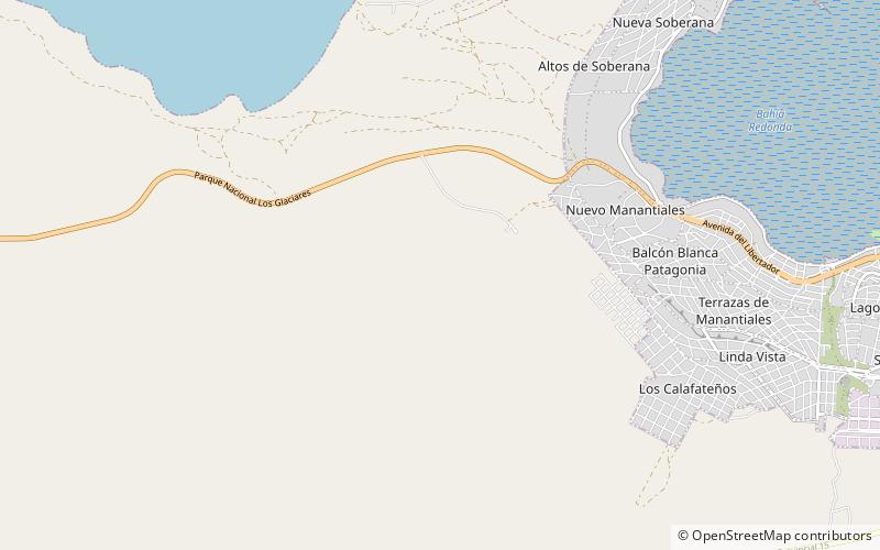 Glaciarium location map