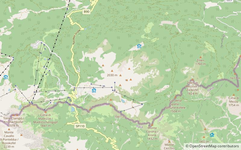 Gartnerkofel location map