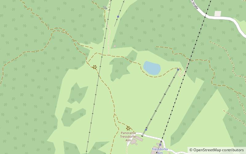 Naßfeld Pass location map