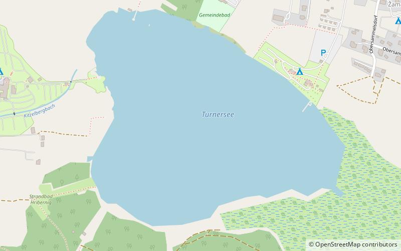 Lake Turner location map
