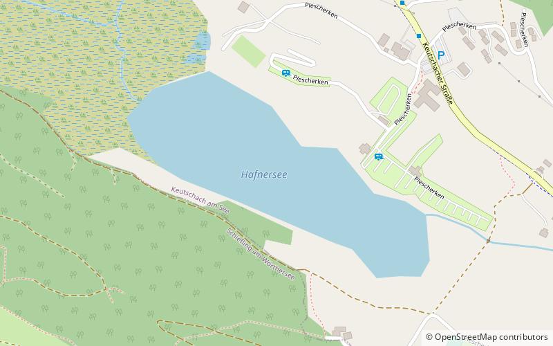 Hafnersee location map