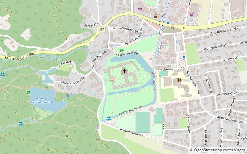 Stift Viktring location map
