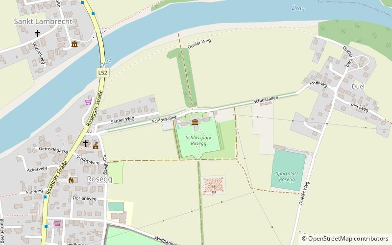 Schloss Rosegg location map