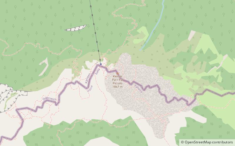 Kleiner Pal location map