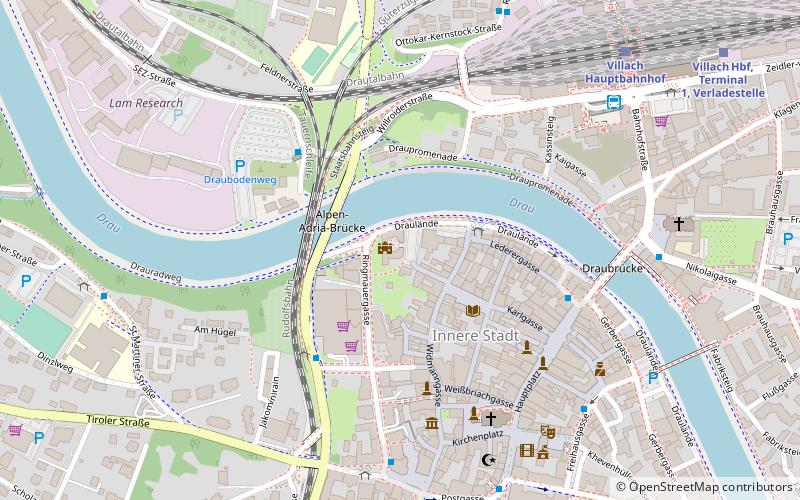villacher kirchtag location map