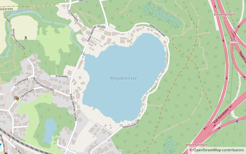 Magdalensee location map