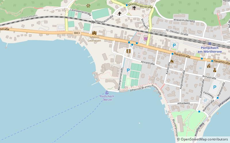 werzer arena portschach location map