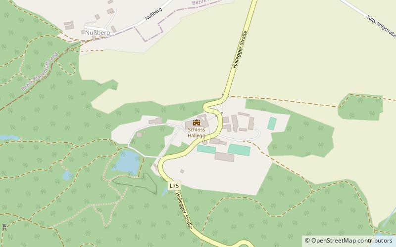 Schloss Hallegg location map