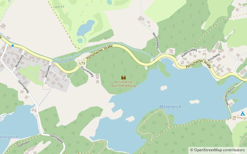Arnulfsfeste location map