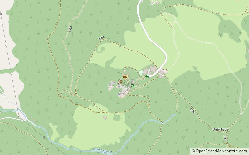 Rabenstein Castle location map