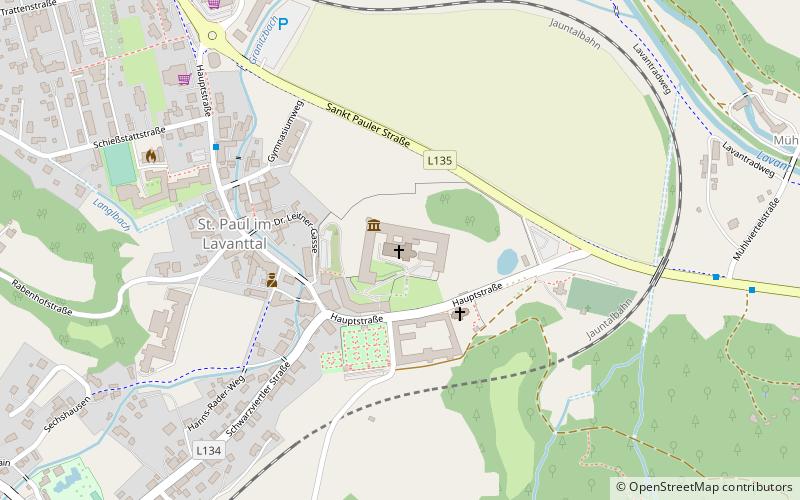 Saint Paul's Abbey location map