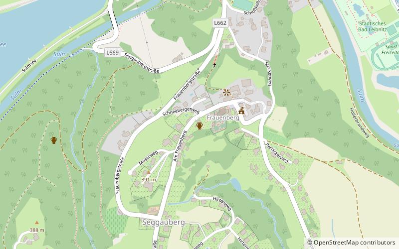 Tempelmuseum Frauenberg location map
