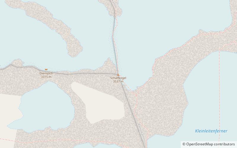 Schalfkogel location map