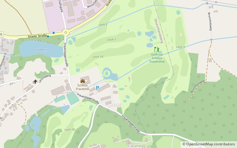 Golfclub Schloss Frauenthal location map