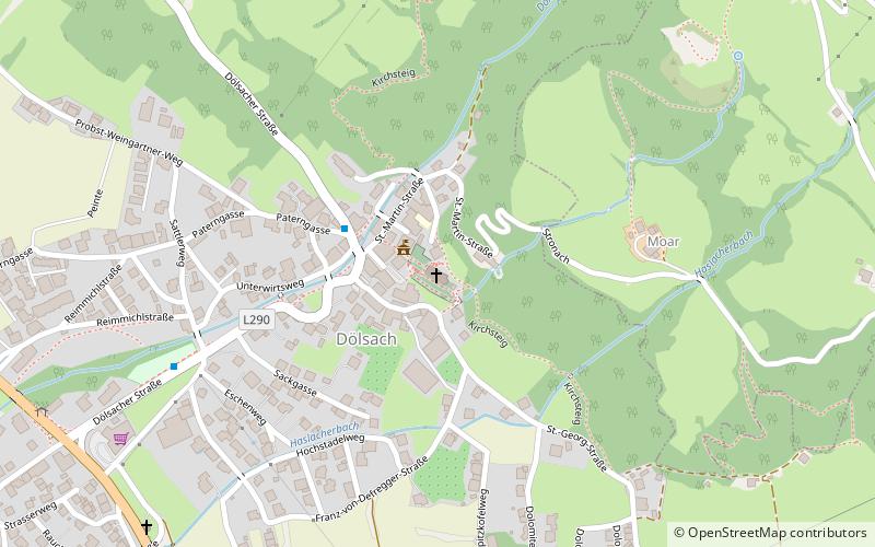 Liste der denkmalgeschützten Objekte in Dölsach location map