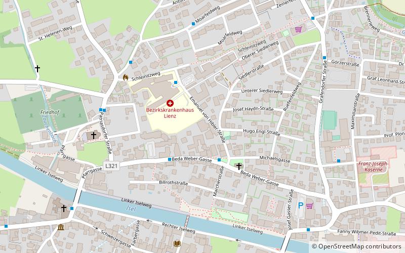 Rotes Kreuz location map