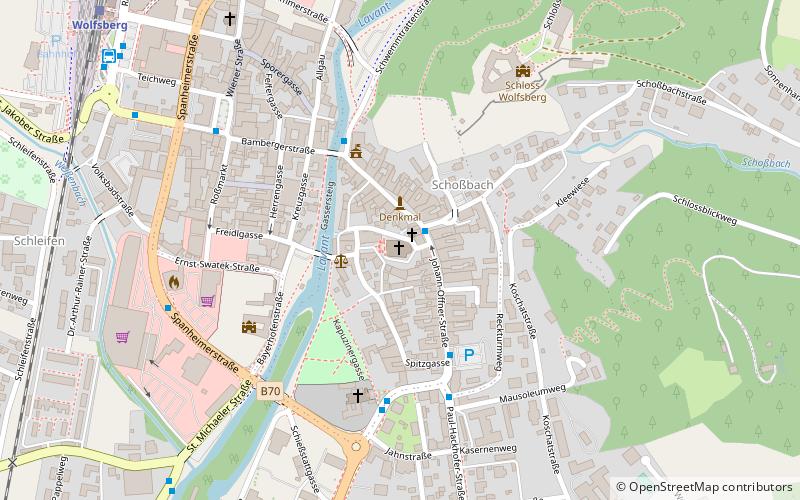 Pfarrkirche Wolfsberg location map