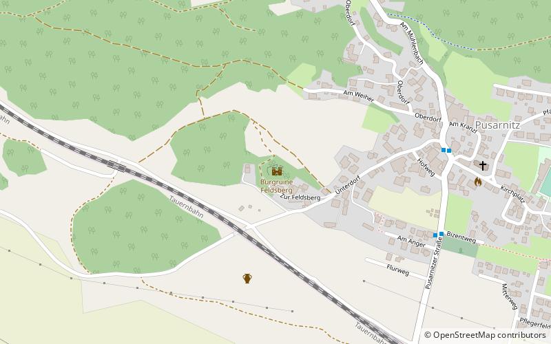 Burgruine Feldsberg location map