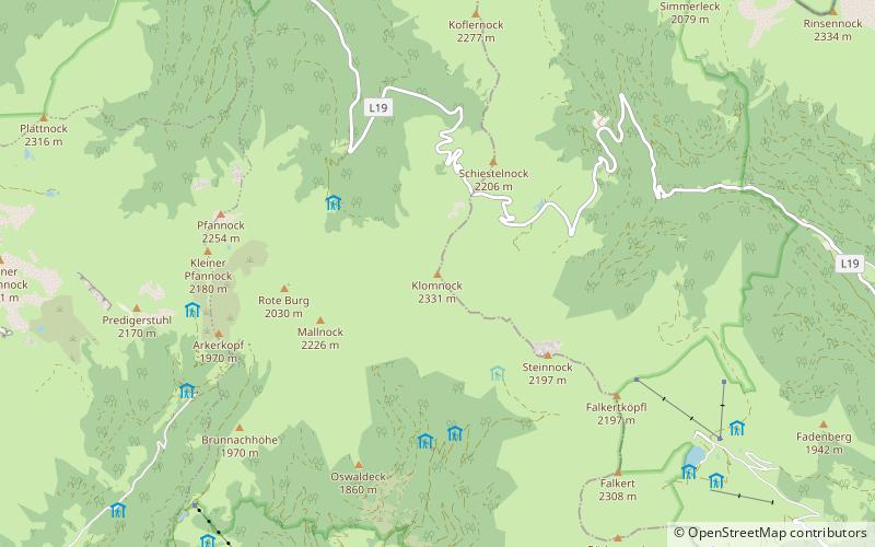 Klomnock location map