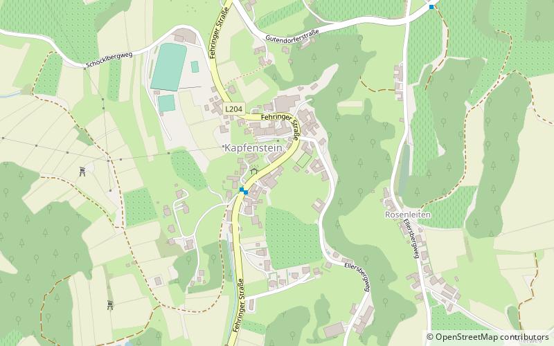 Kapfenstein location map