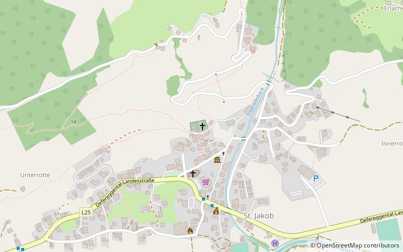 Friedhofskapelle location map