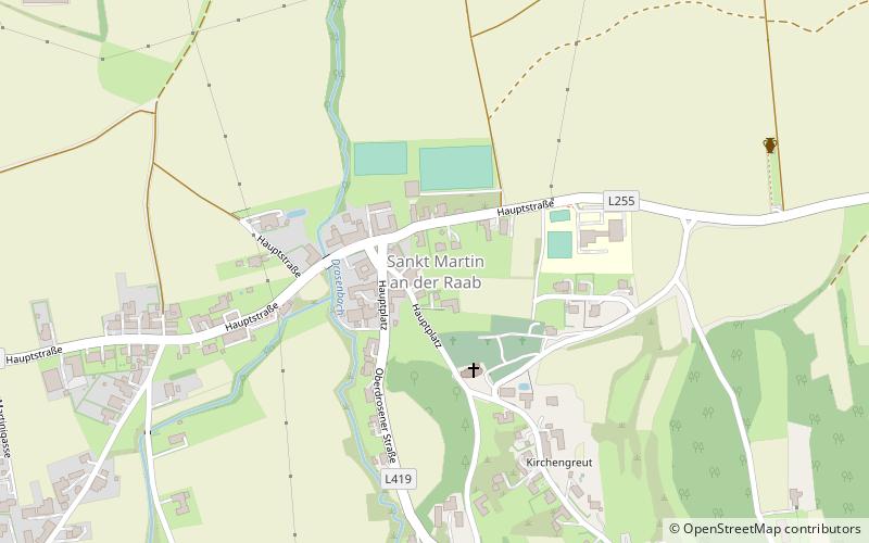 Sankt Martin an der Raab location map
