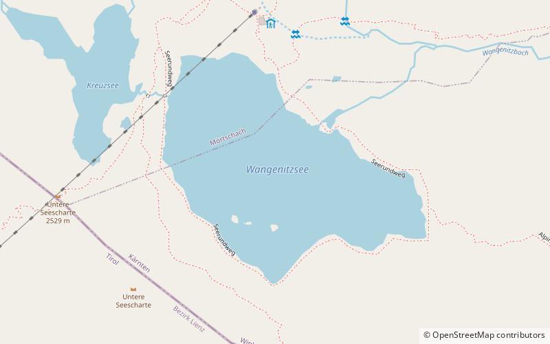 Wangenitzsee location map
