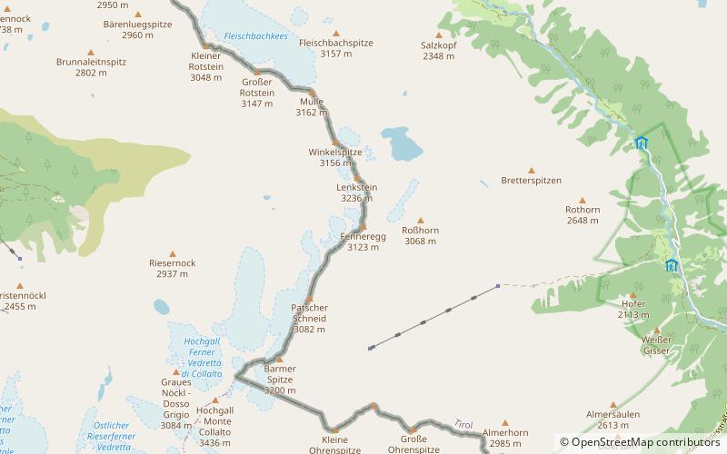 Fenneregg location map