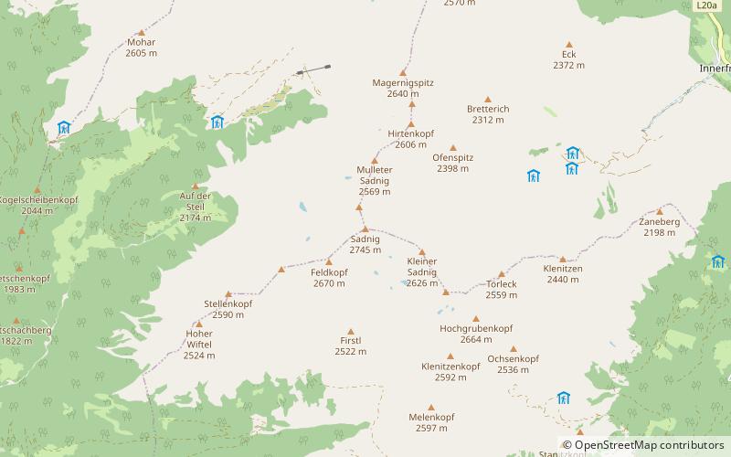 Sadnig location map