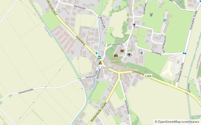 Dobl-Zwaring location map