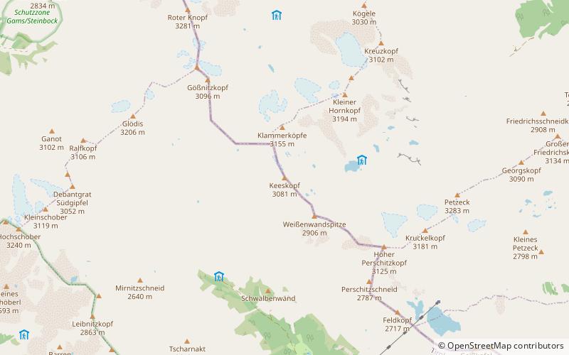 Keeskopf location map
