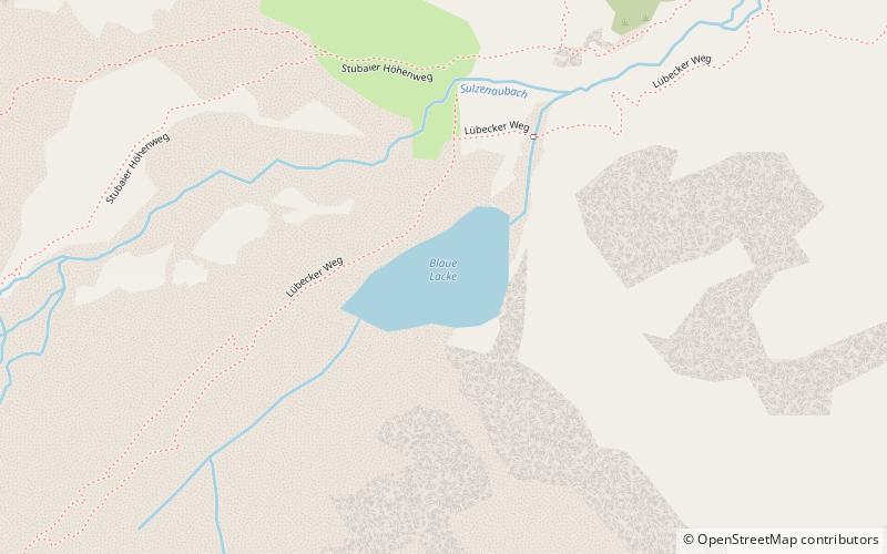 Blaue Lacke location map