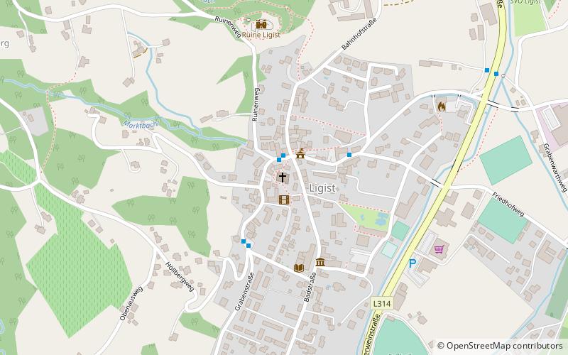 Pfarrkirche Ligist location map