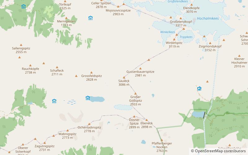 Säuleck location map