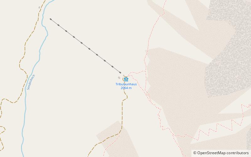 Tribulaunhaus location map